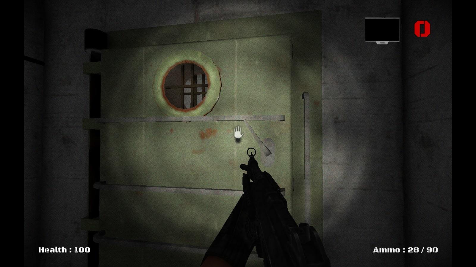 Slenderman Must Die Game Screenshot