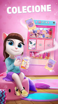 Captura de Tela do Jogo Minha Talking Angela