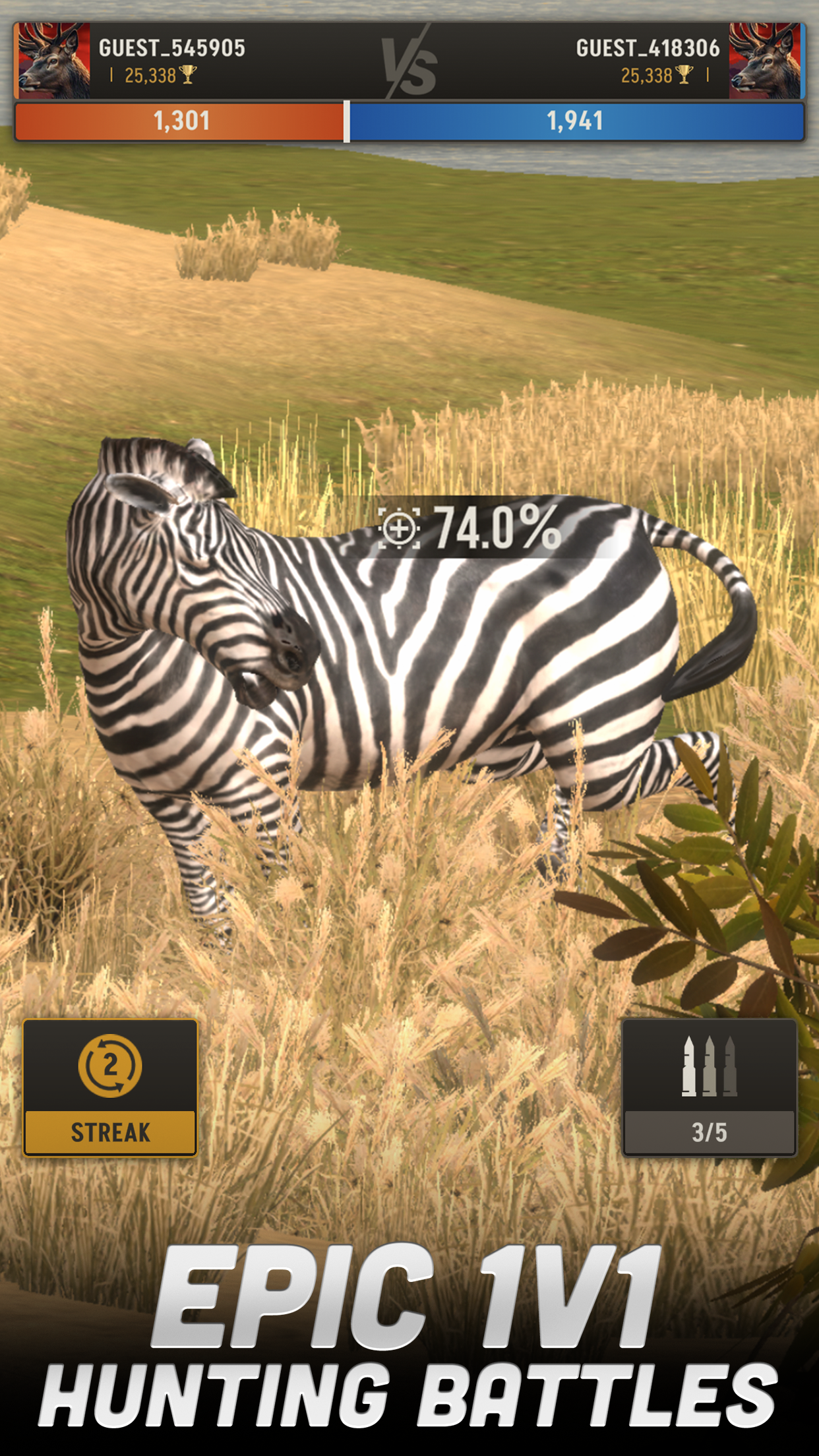 Ultimate Hunting: Hunter Game Game Screenshot