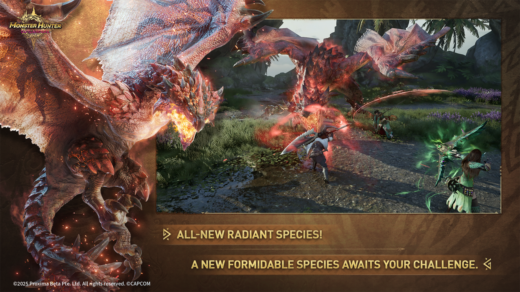 Monster Hunter Outlanders Game Screenshot