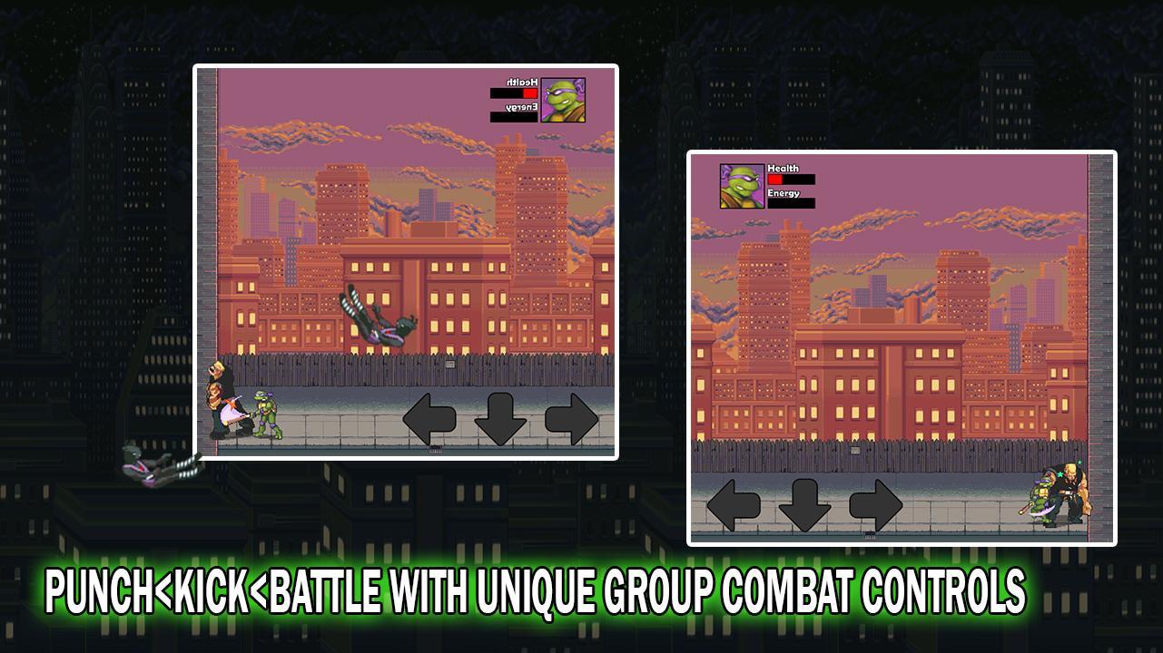 Ninja and Turtle: Turtle Power screenshot game
