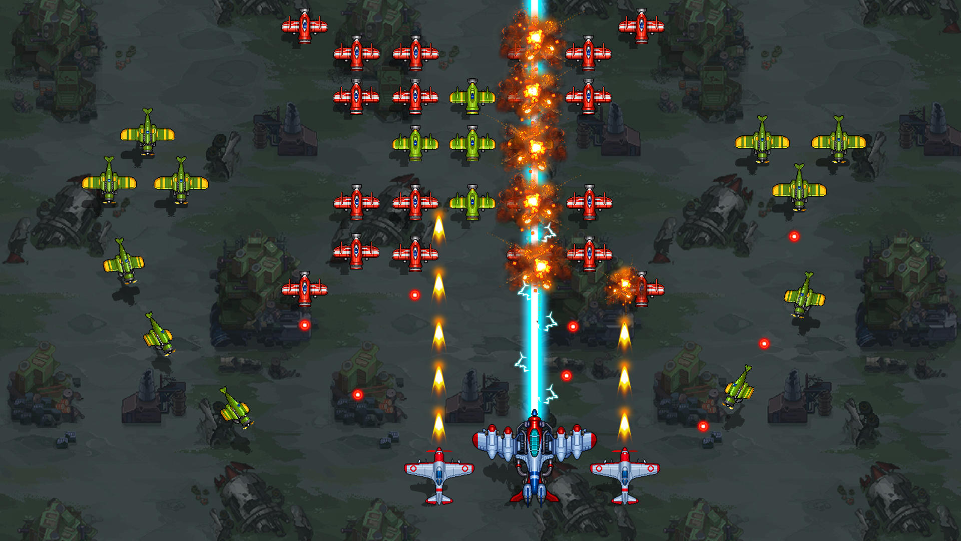 1945 Air Force: 街機飛機射擊 遊戲截圖