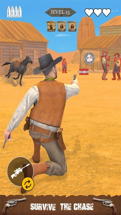 Western Cowboy Survival Game ゲームのスクリーンショット