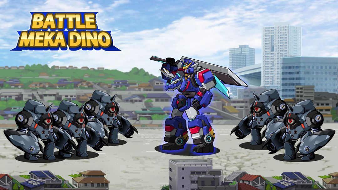 Battle Mechadino : Triceratops screenshot game