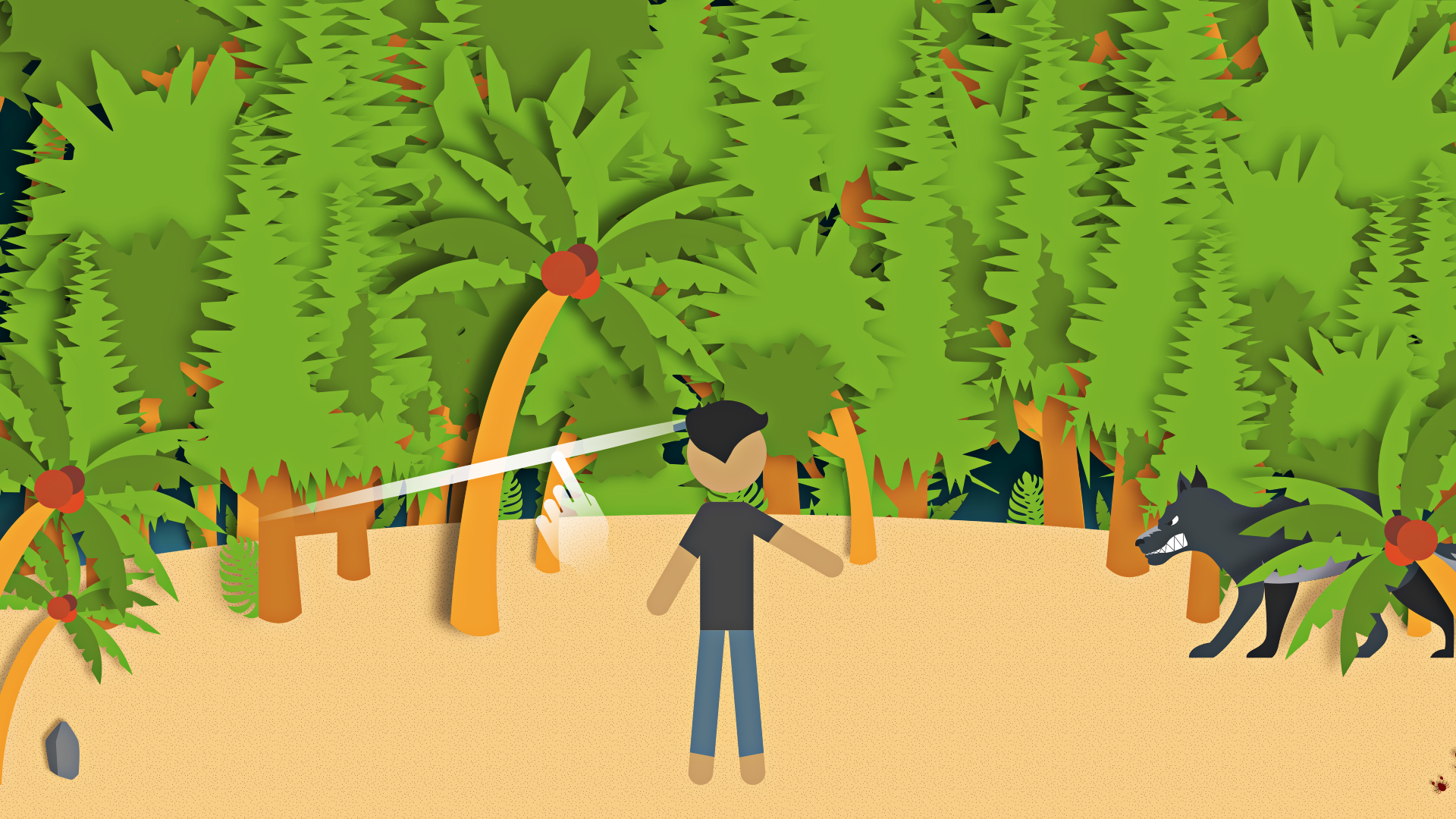 Rescue Bob - Island Game Screenshot