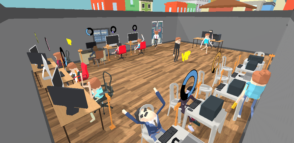 Internet Cafe Low Poly screenshot