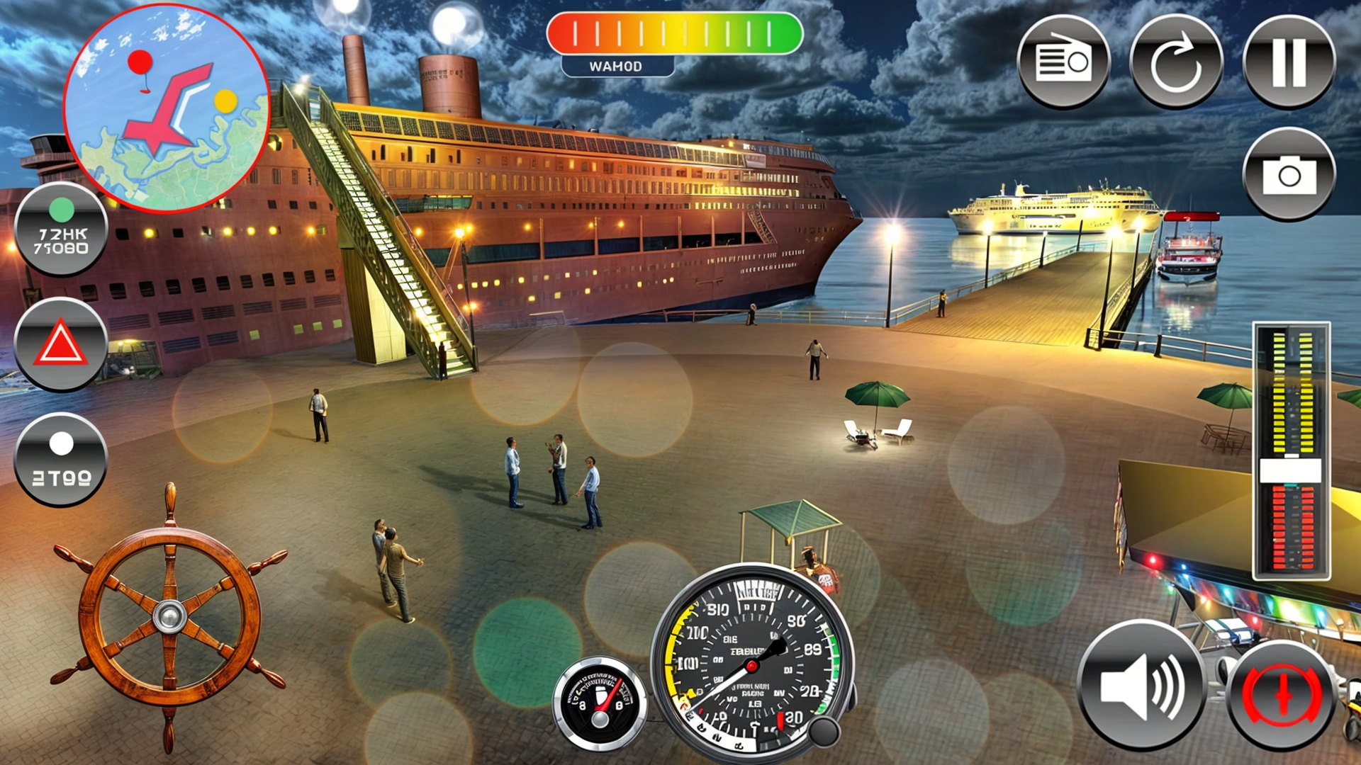 Transport Cruise Ship Games Game Screenshot