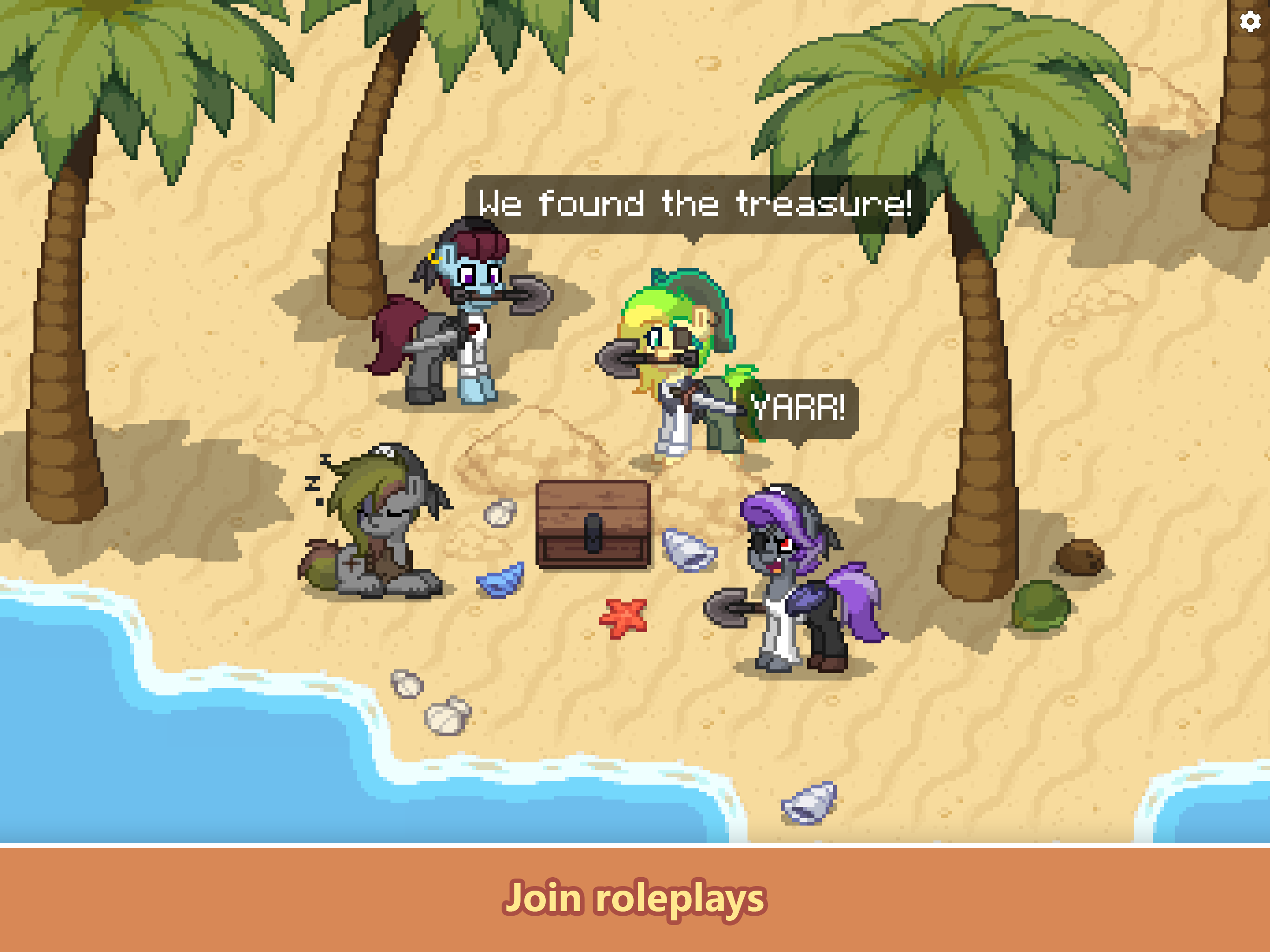 Pony Town - Social MMORPG Game Screenshot