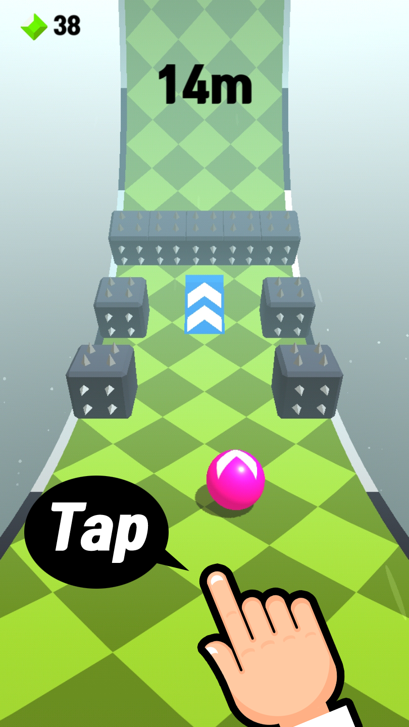 롤링 로드 게임 스크린샷