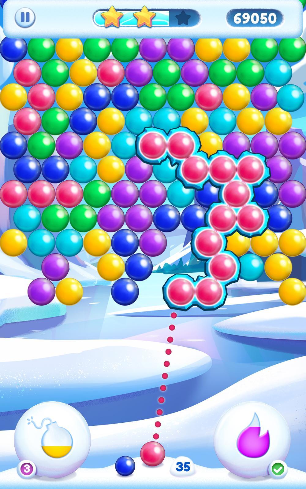 Screenshot of Snow Pop