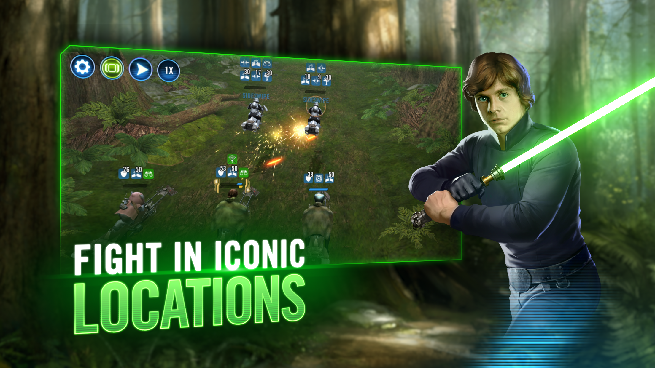 Star Wars™: Galaxy of Heroes ภาพหน้าจอเกม