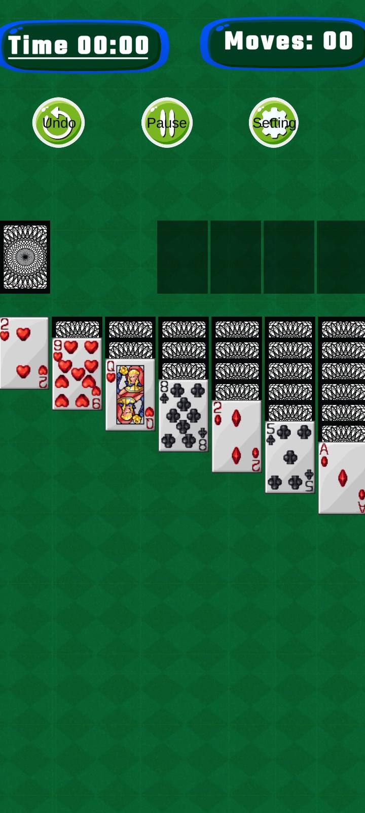 Solitaire1 ภาพหน้าจอเกม