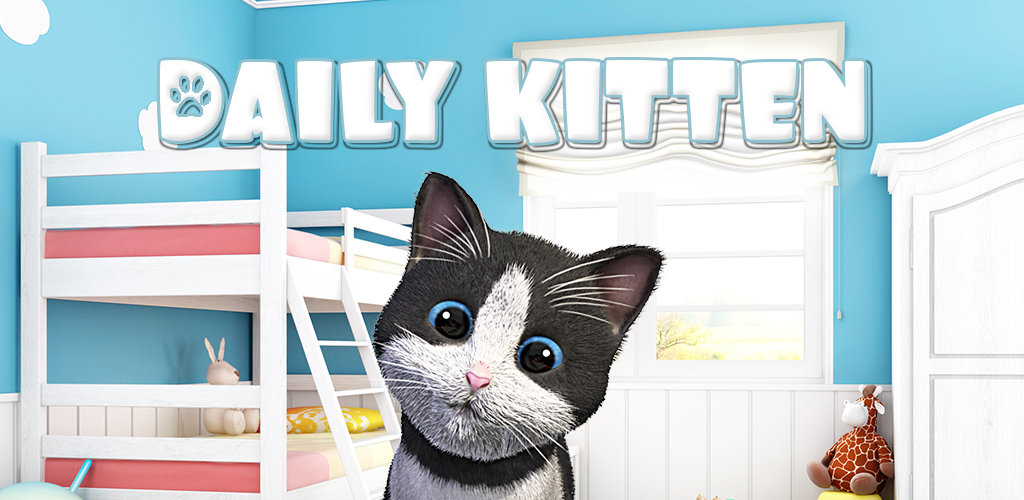 Banner of Daily Kitten: виртуальный котенок 