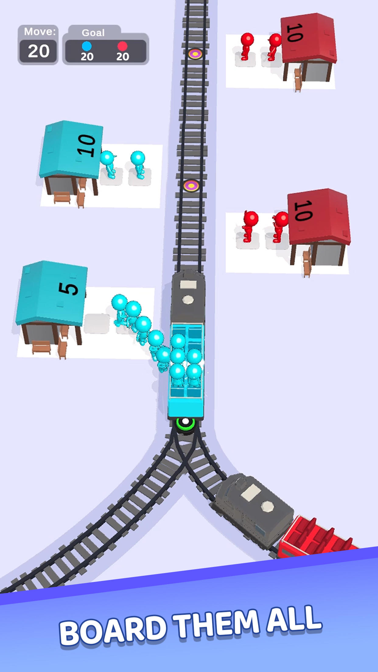 Train Jam Escape: Traffic 3D Game Screenshot