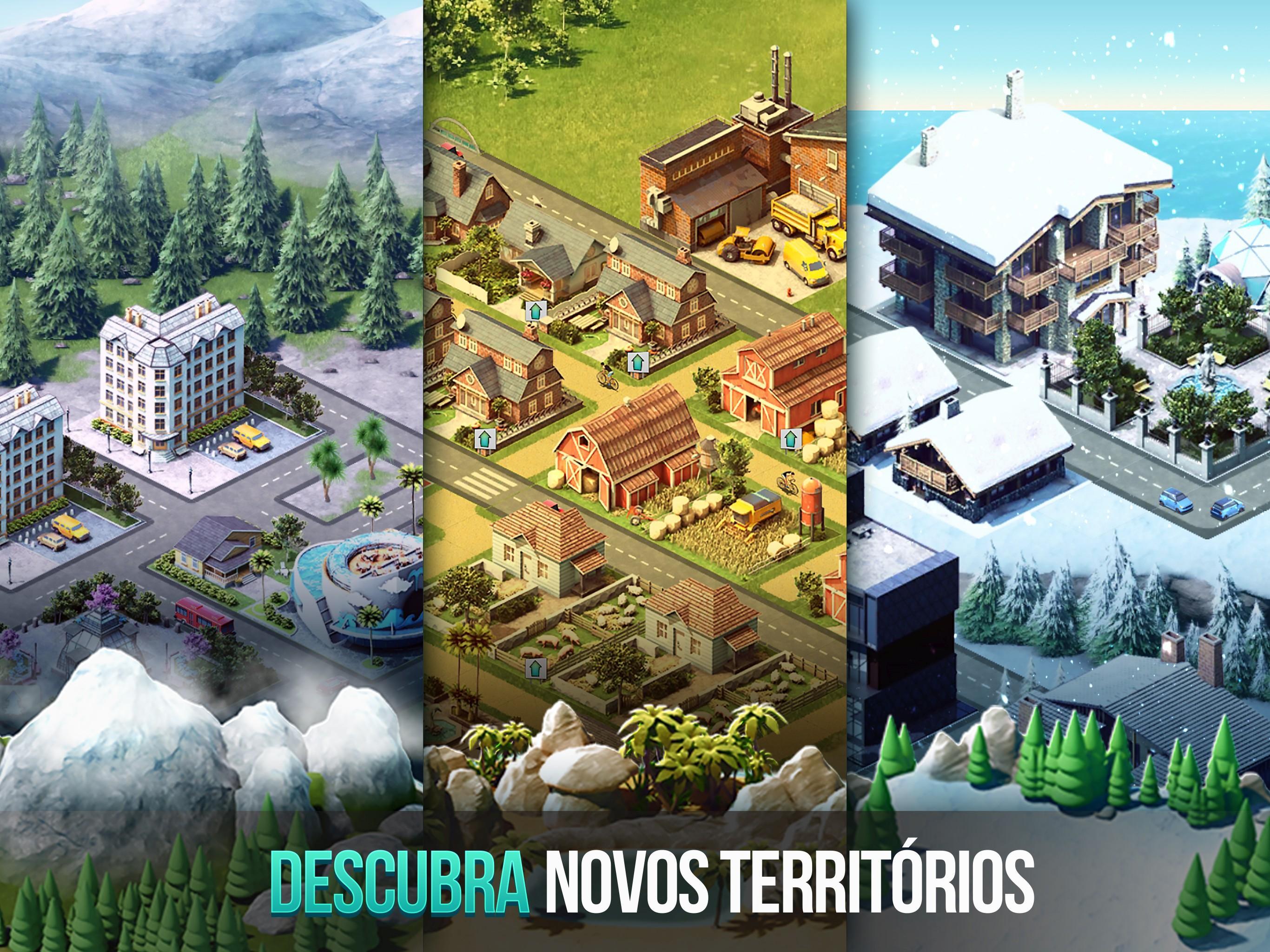 Captura de Tela do Jogo City Island: Construir Casas