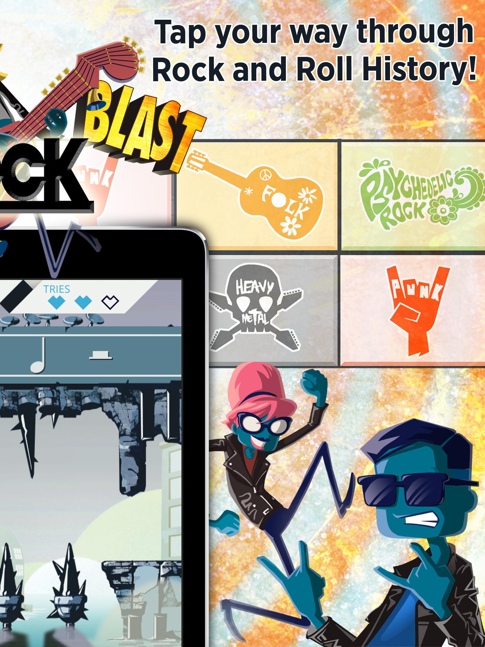 BandBlast Rock: Rhythm Master Game Screenshot