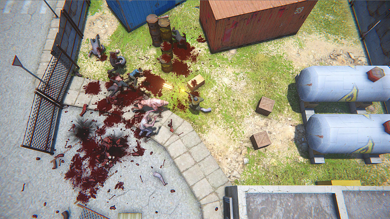 Zombie Killing Simulator ภาพหน้าจอเกม