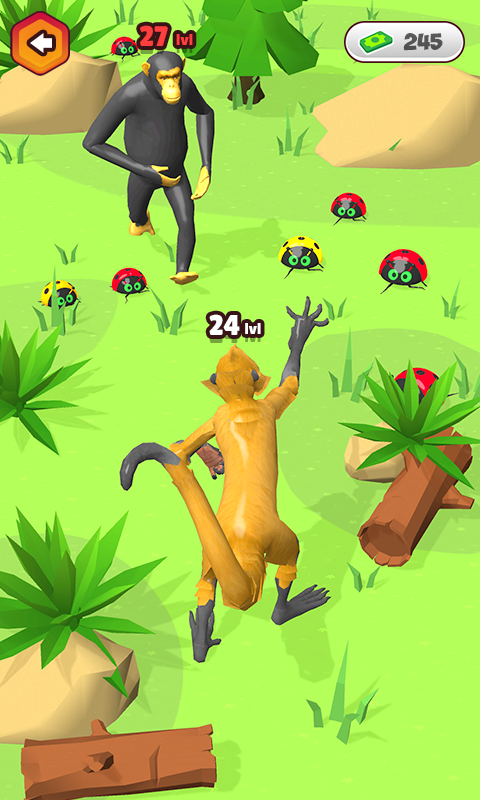 Human Evolution : Runner Game Game Screenshot
