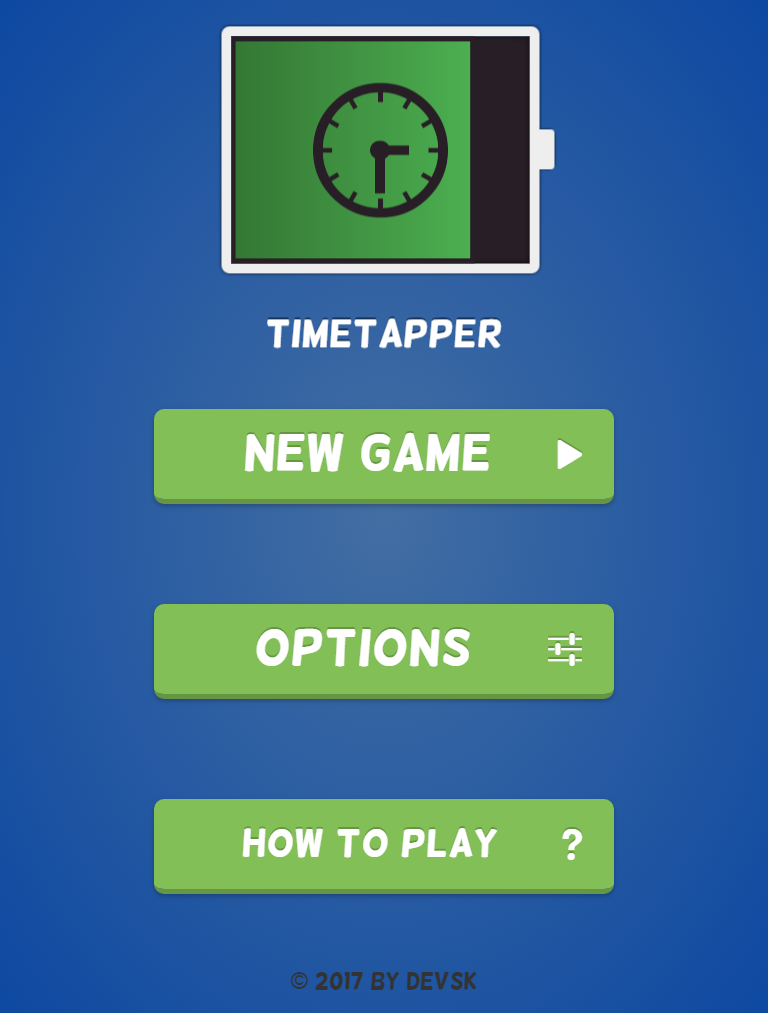 2 Player Timetapper - Multiplayer Game Screenshot