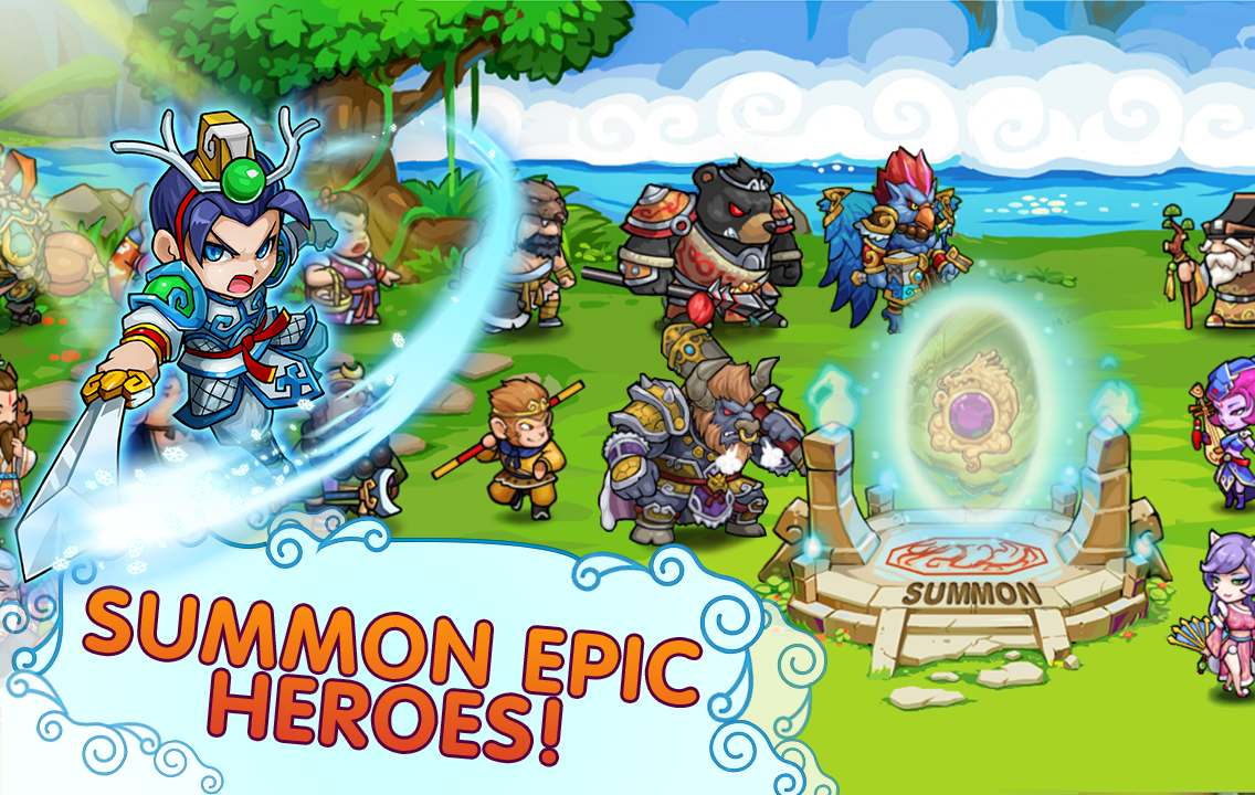 Secret Kingdom Defenders: Heroes vs. Monsters ゲームのスクリーンショット