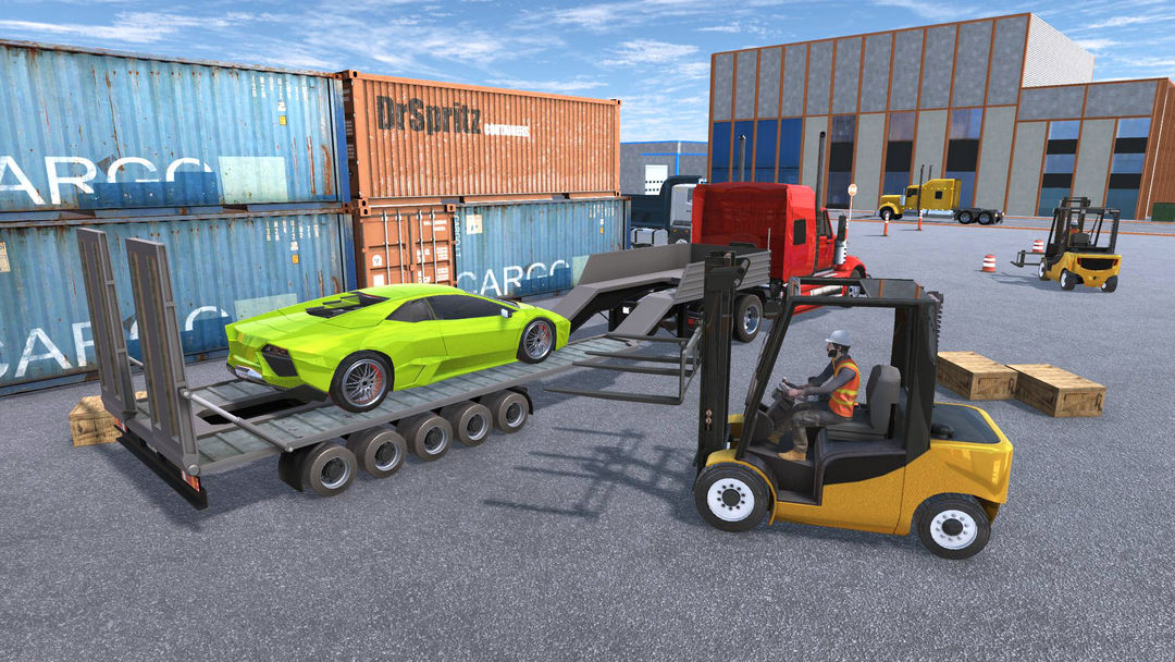 Truck Driving Simulator ภาพหน้าจอเกม