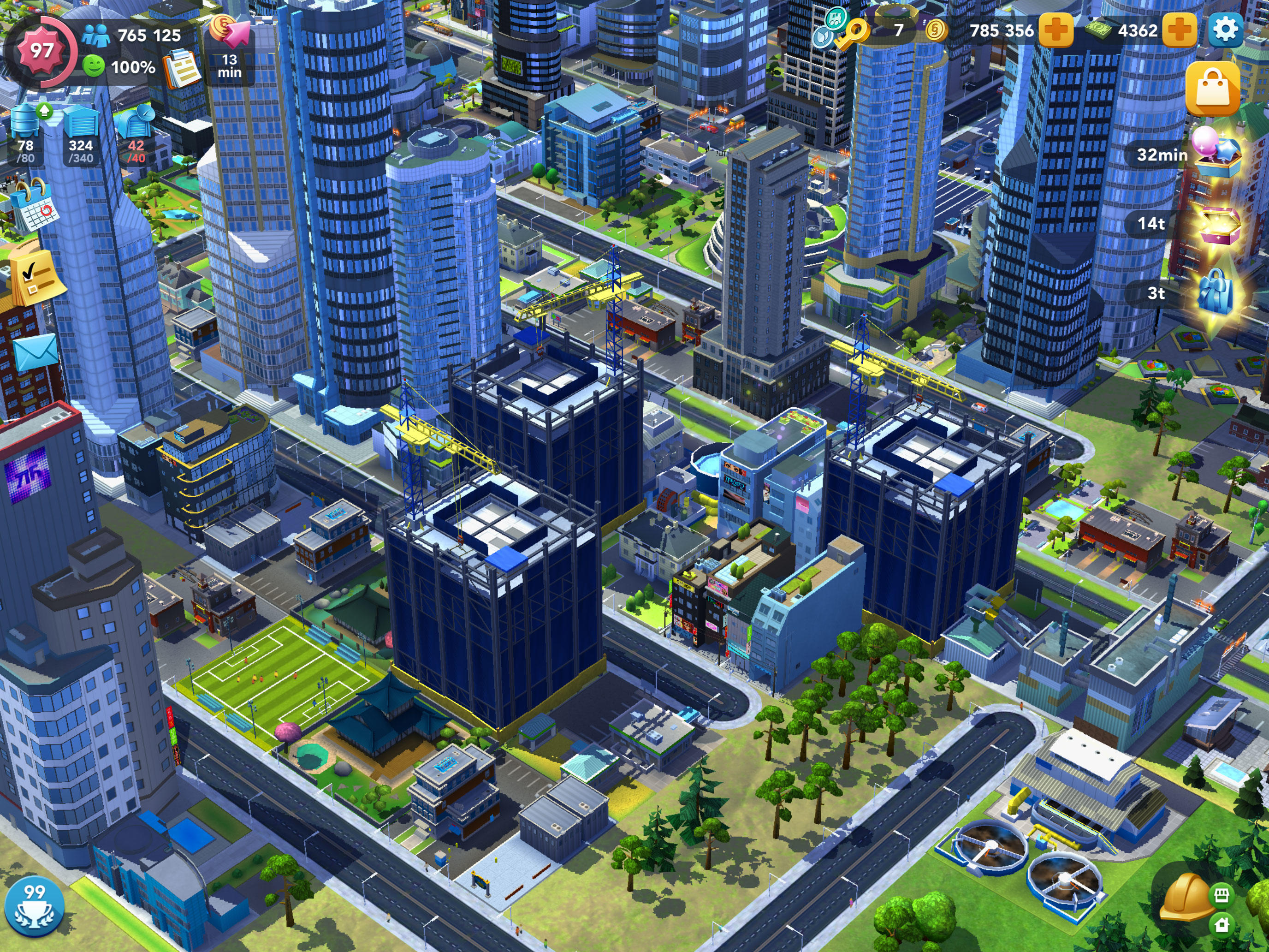 SimCity BuildIt Game Screenshot