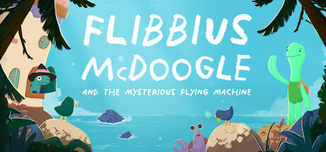 Banner of Flibbius McDoogle and the Mysterious Flying Machine 