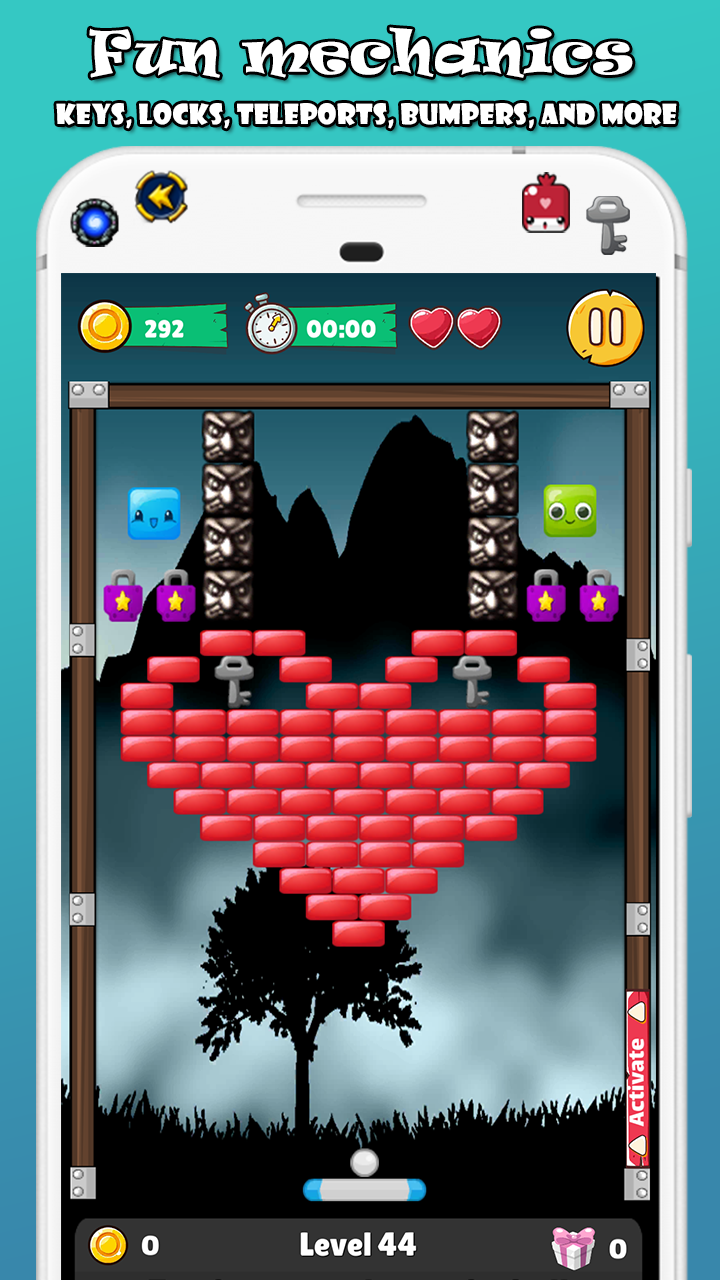 Ảnh chụp màn hình Brick Breaker 2: Breakout