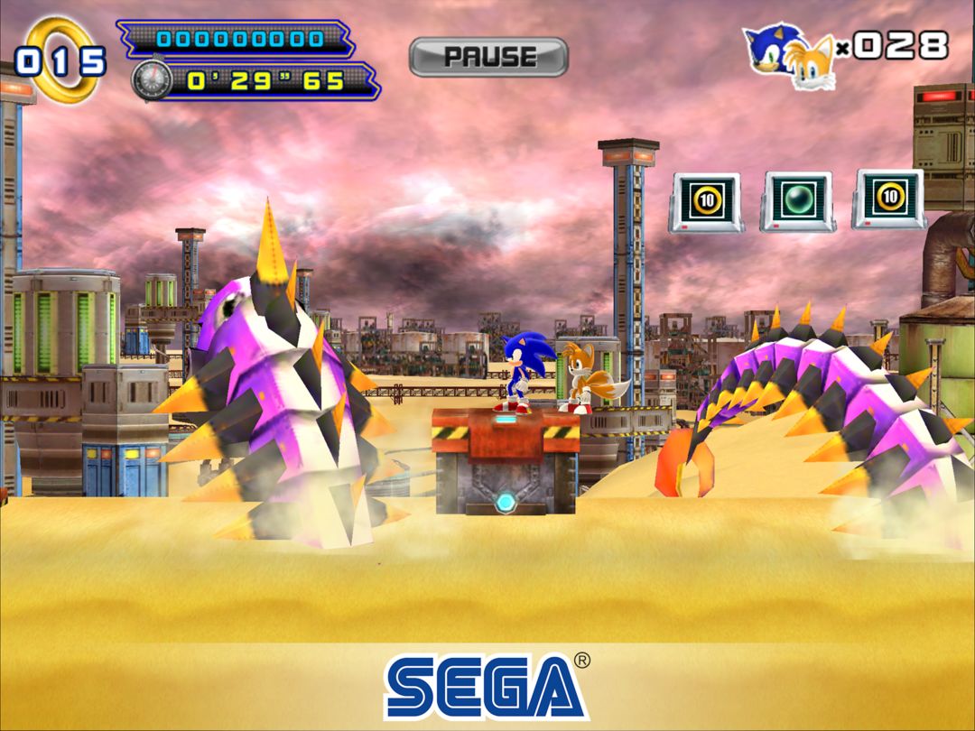 Sonic The Hedgehog 4 Ep. II ภาพหน้าจอเกม