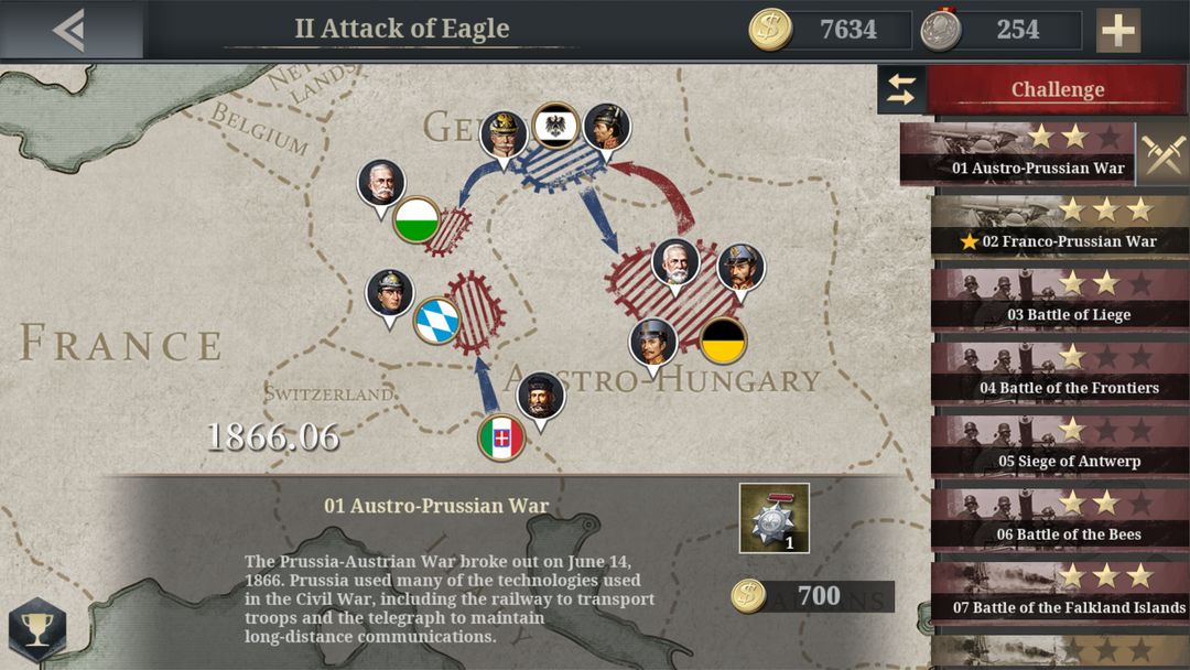 European War 6: 1914 screenshot game