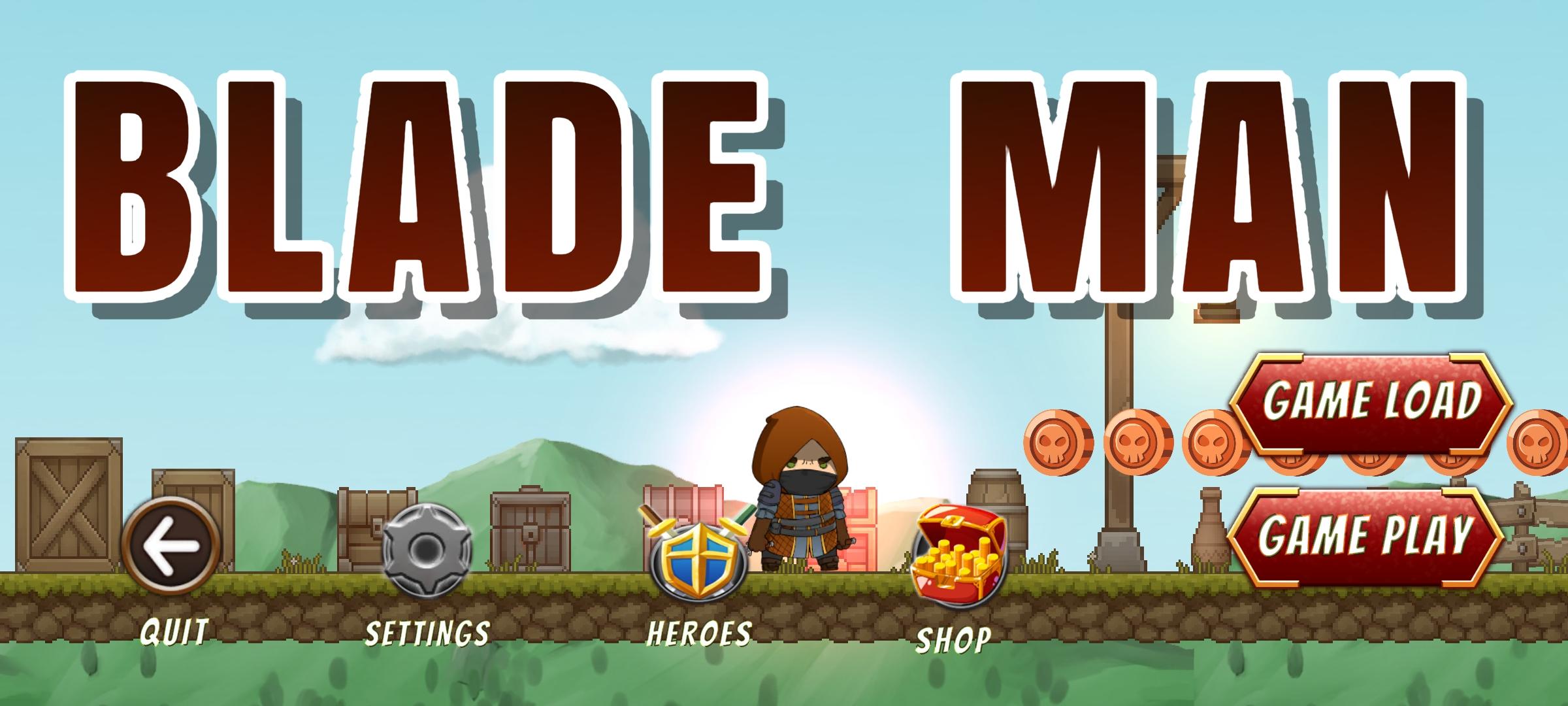 Blade Man : Adventure Game Game Screenshot