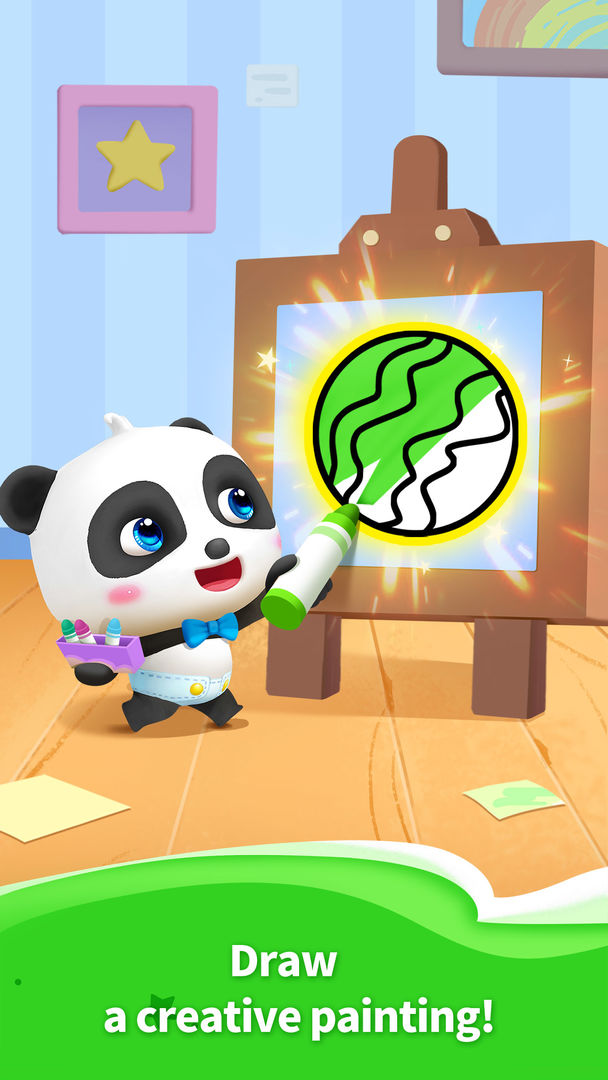 Talking Baby Panda-Virtual Pet screenshot game