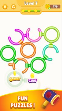 Rotate ring color puzzle Game Screenshot