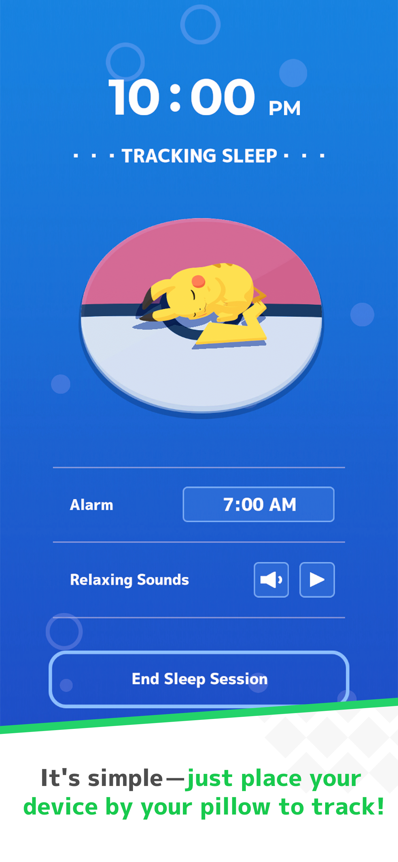 Pokémon Sleep ภาพหน้าจอเกม