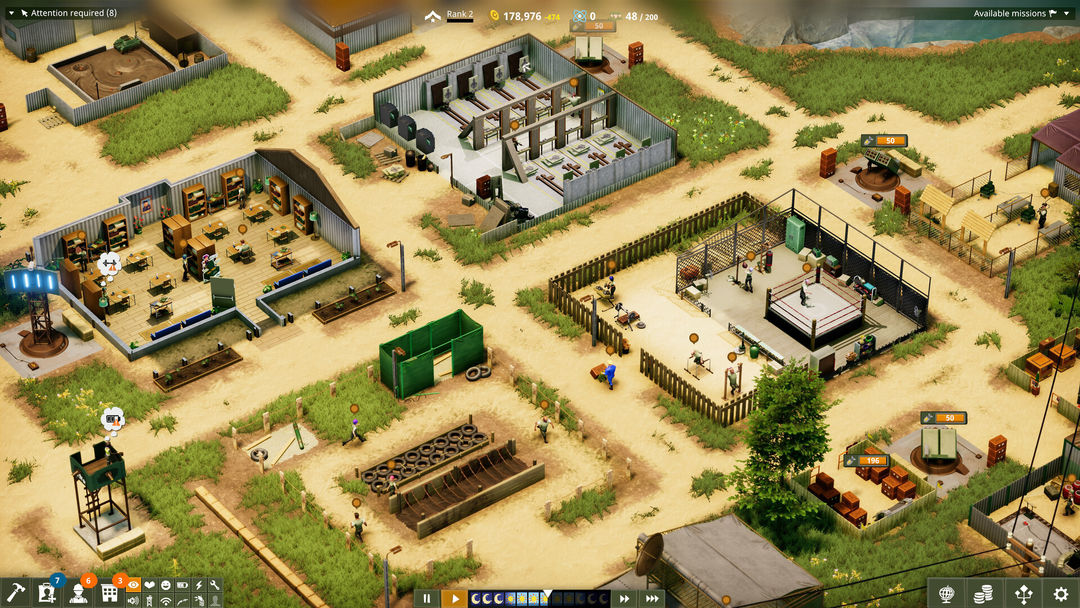 Screenshot of One Military Camp