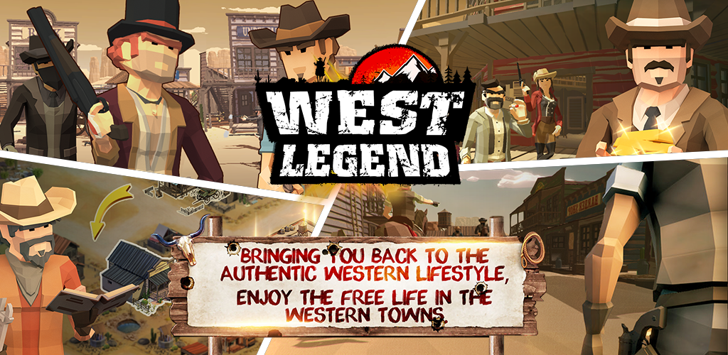 Banner of West Legends - 서부 전략 게임 