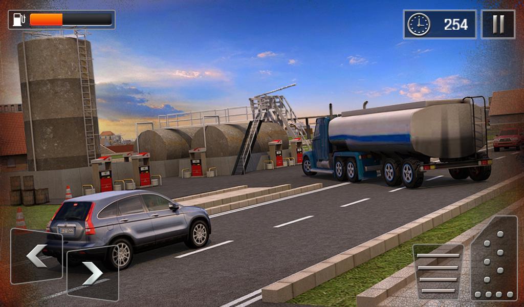 Oil Transport Truck 2016 Game Screenshot