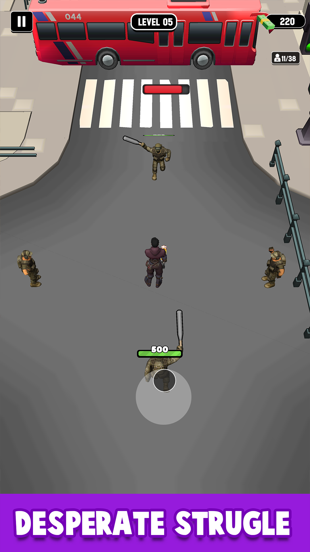 Captura de Tela do Jogo Rage Battle - Gun Shooter Game