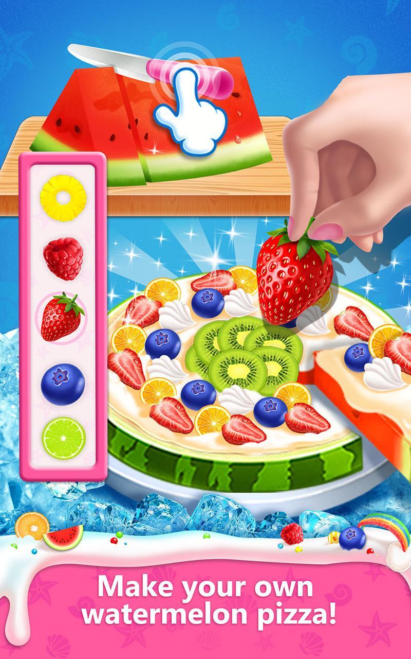 Summer Frozen Food Stand ภาพหน้าจอเกม