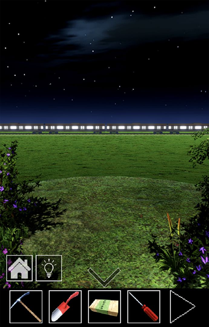 脱出ゲーム　電車のある道 ภาพหน้าจอเกม