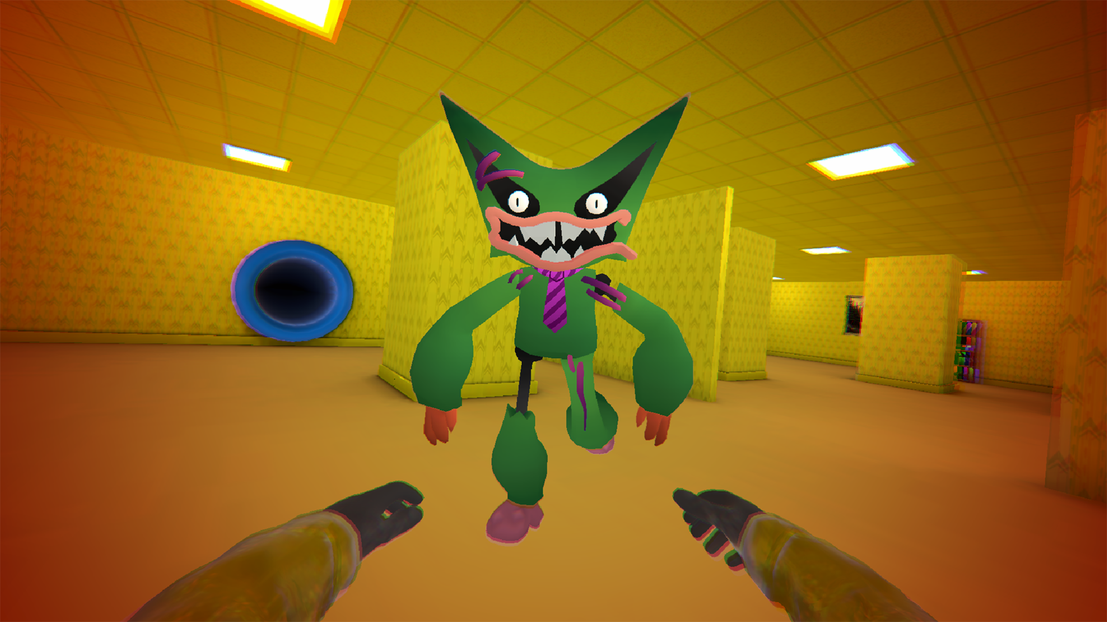 Hide in The Backrooms: Horror Game Screenshot