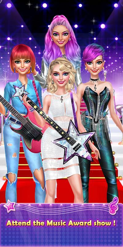 Pop Star Girl - Teen Fashion screenshot game