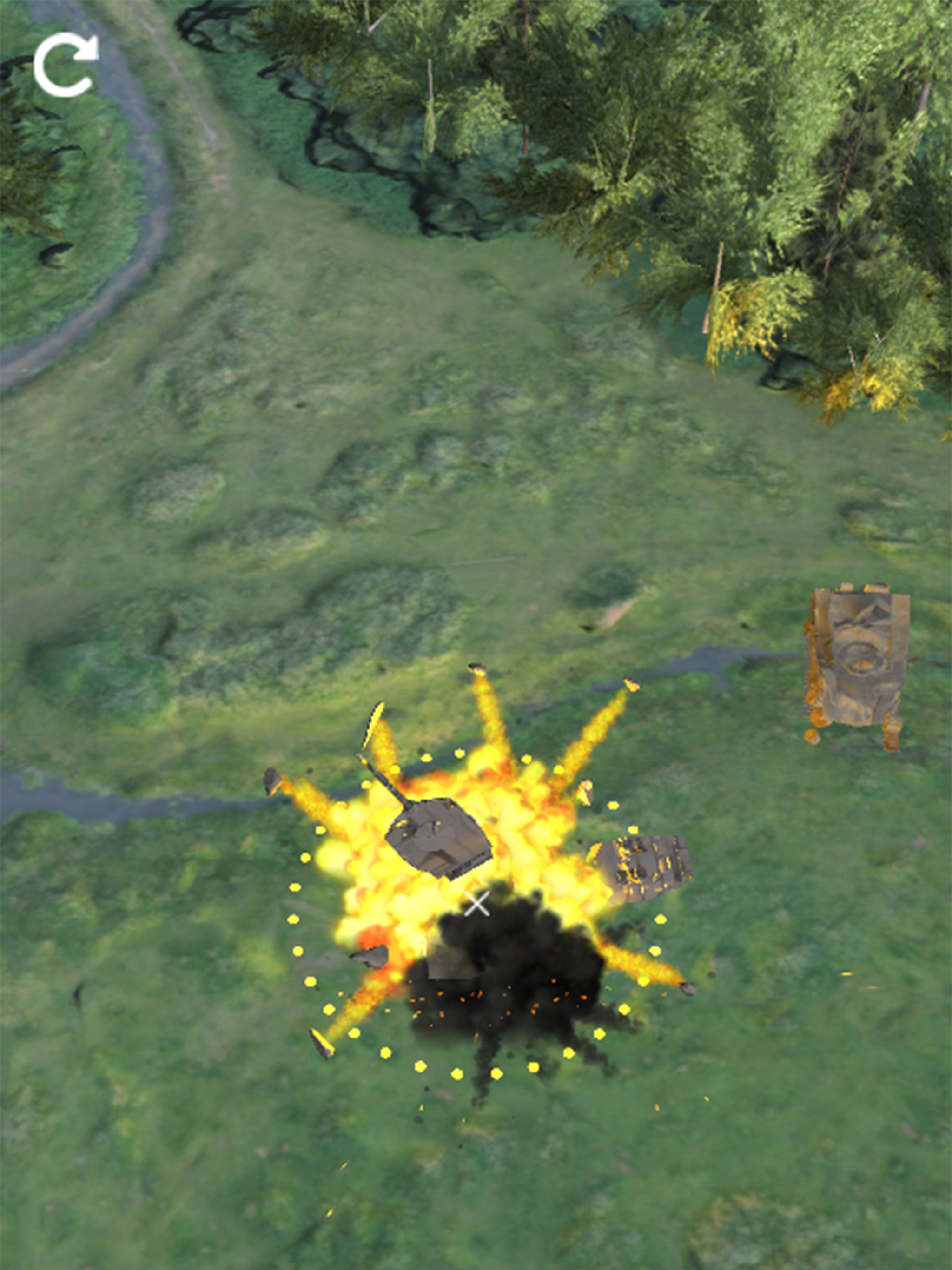 Artillery Strike Game Screenshot
