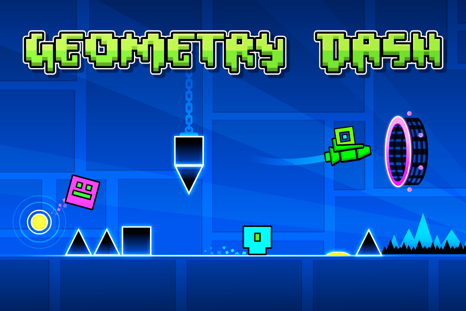 Cuplikan Layar Game Geometry Dash Lite