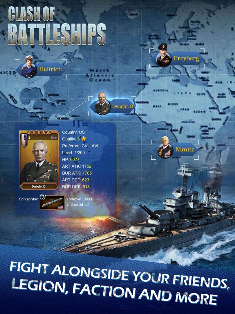 Clash of Battleships - COB遊戲截圖
