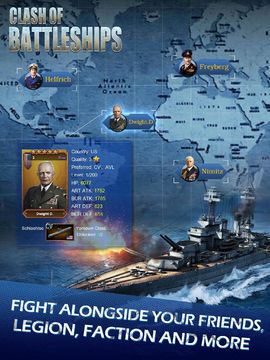 Clash of Battleships - COB Game Screenshot