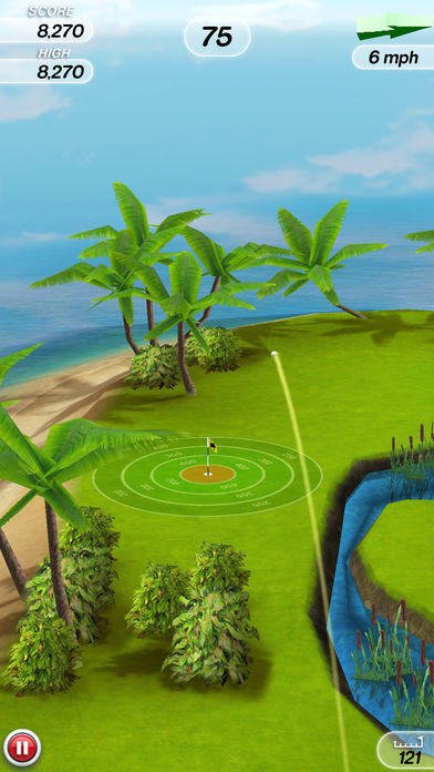Screenshot 1 of Flick Golf ! 