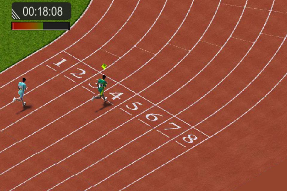 Screenshot of 100m Sprint Summer Games 2016