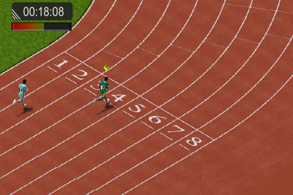 100m Sprint Summer Games 2016 Game Screenshot