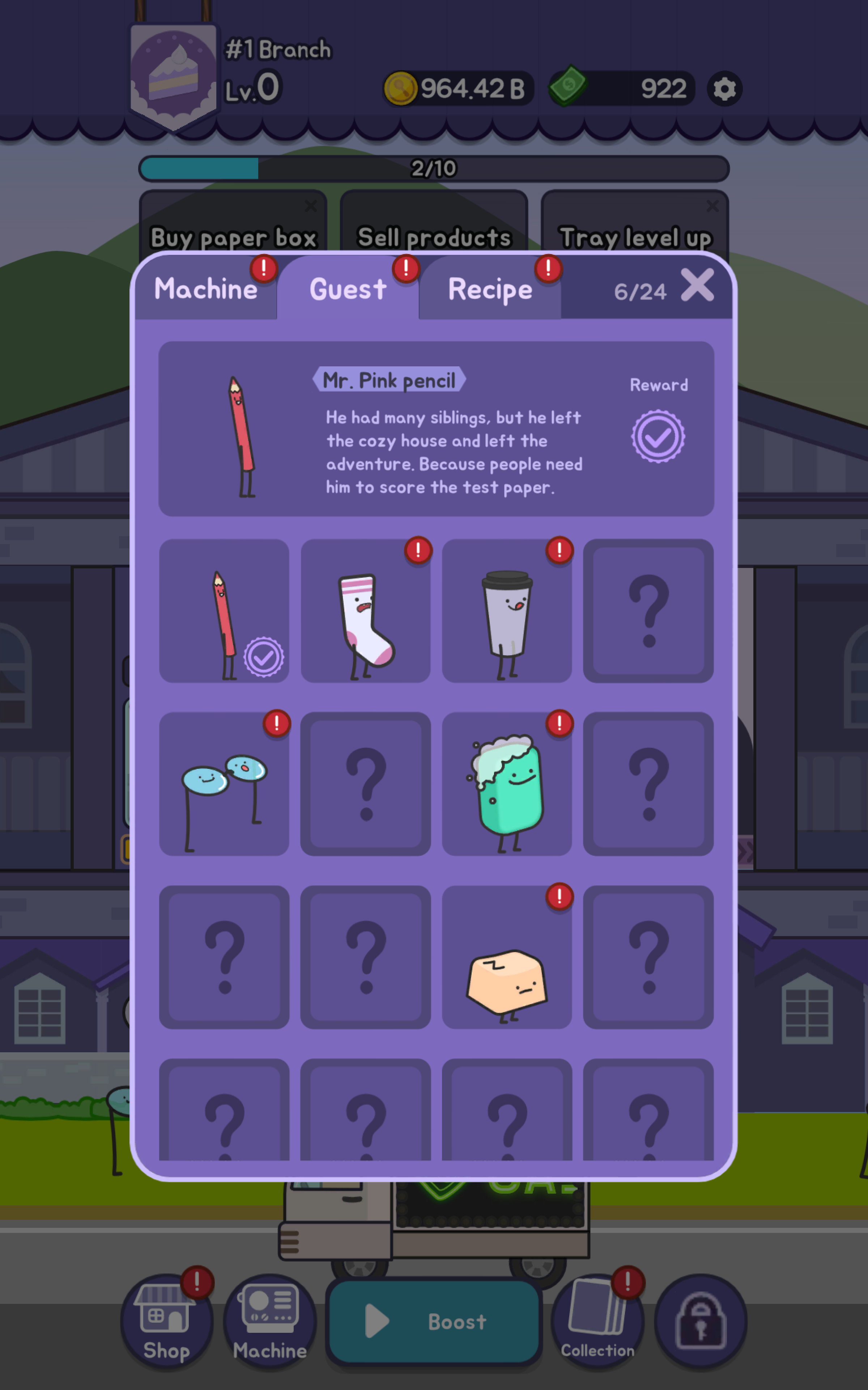 Idle Dessert Tycoon Game Screenshot